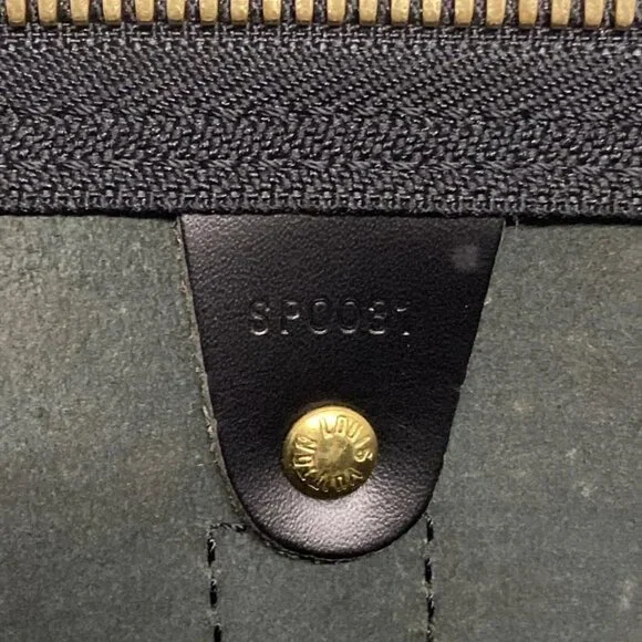 LOUIS VUITTON Keepall 45 Noir Epi Boston Bag 742-051725 - Picture 12 of 14